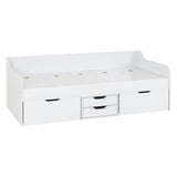Wooden Day Bed With 4 Drawers - Dante