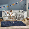 Wooden Day Bed With Drawer And Shelving Unit - Cyclone