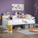 Wooden Day Bed With Shelves - Grace