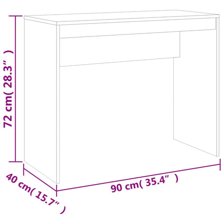 Wooden Desk 90cm Wide for Home And Office - Vantage Home