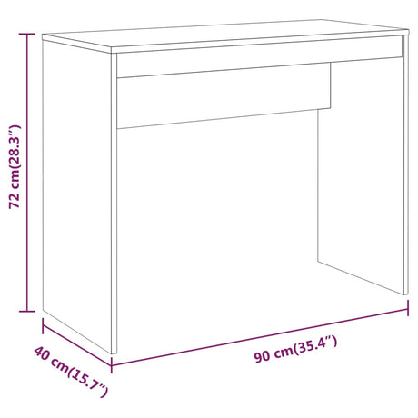Wooden Desk 90cm Wide for Home And Office - Vantage Home