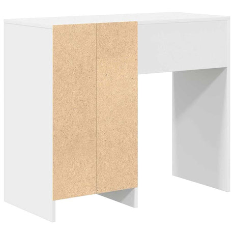 Wooden Desk 90cm Wide With 4 Drawers - Vantage Home