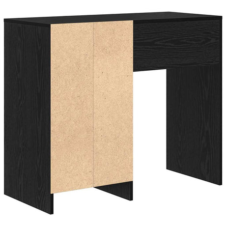 Wooden Desk 90cm Wide With 4 Drawers - Vantage Home