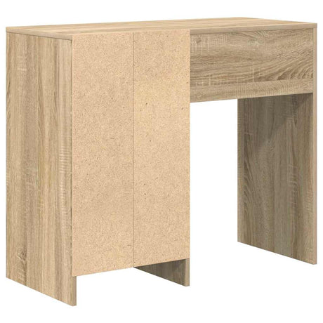 Wooden Desk 90cm Wide With 4 Drawers - Vantage Home