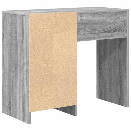 Wooden Desk 90cm Wide With 4 Drawers - Vantage Home