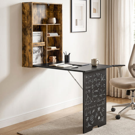 Wooden Desk 94.5cm Wide for Home And Desk - Velmora