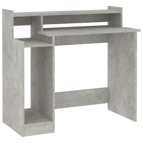 Wooden Desk 97cm Wide for Home And Office With LED Lights - Vantage Home