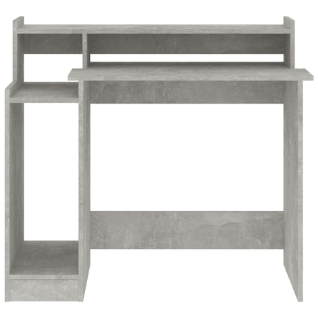 Wooden Desk 97cm Wide for Home And Office With LED Lights - Vantage Home