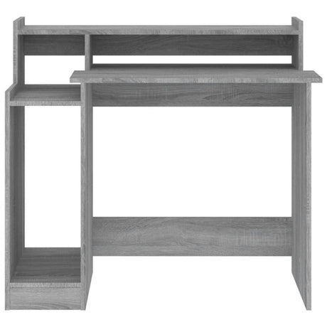 Wooden Desk 97cm Wide for Home And Office With LED Lights - Vantage Home