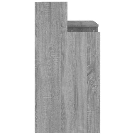 Wooden Desk 97cm Wide for Home And Office With LED Lights - Vantage Home