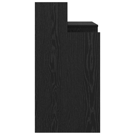 Wooden Desk 97cm Wide for Home And Office With LED Lights - Vantage Home