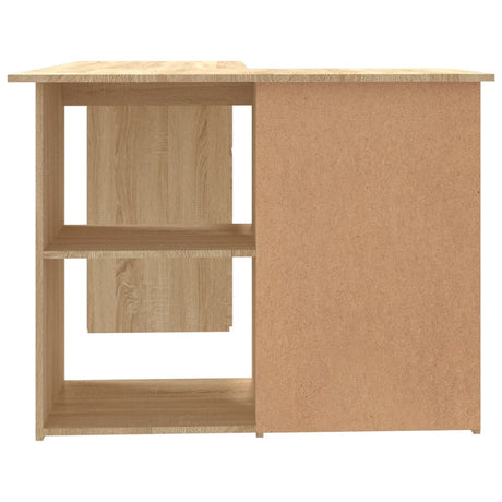 Wooden Desk Corner for Home And Office With 2 Doors And 4 Drawers - Vantage Home