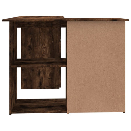 Wooden Desk Corner for Home And Office With 2 Doors And 4 Drawers - Vantage Home