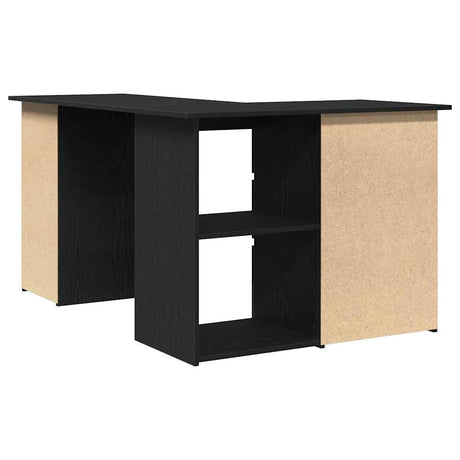 Wooden Desk Corner for Home And Office With 2 Doors And 4 Drawers - Vantage Home