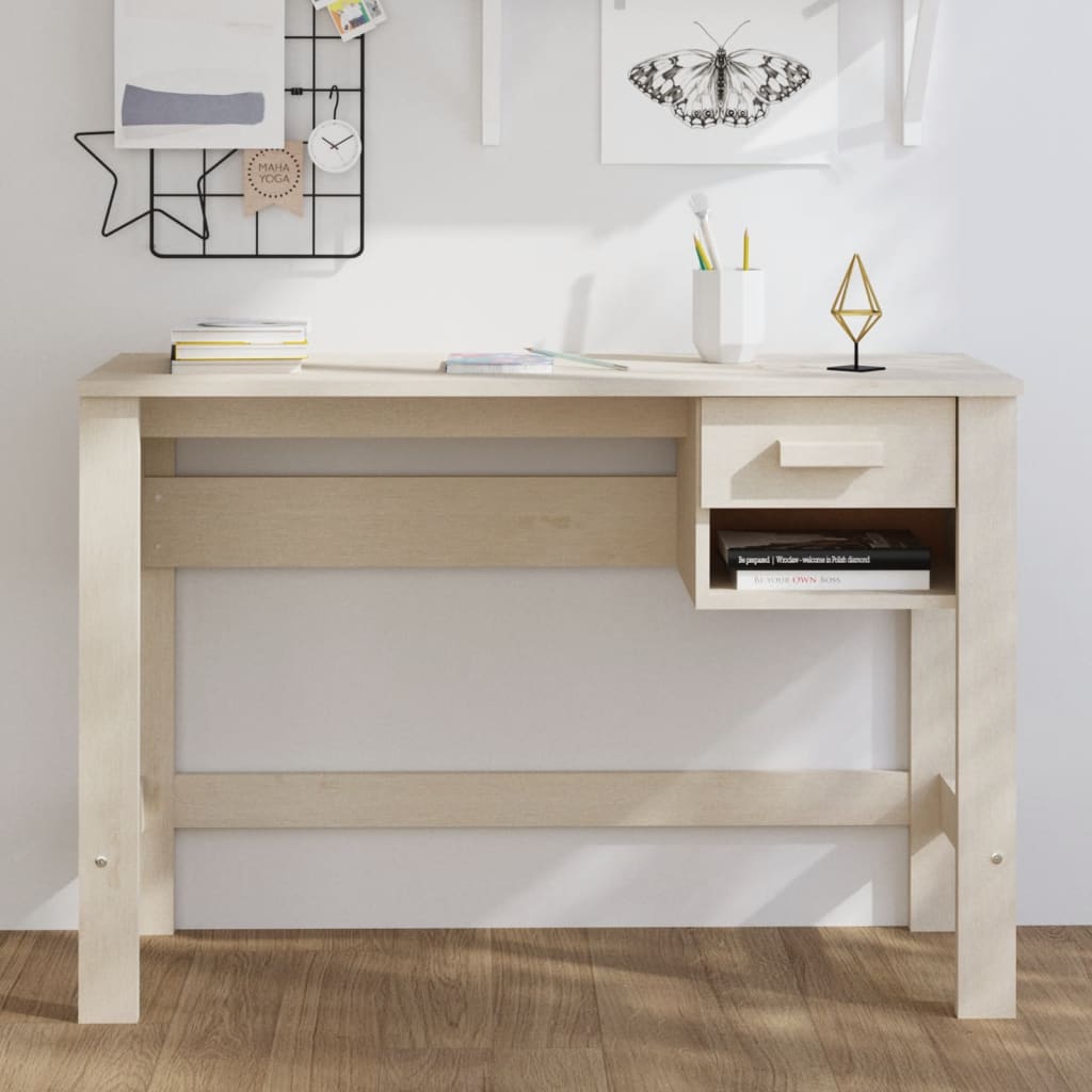 Wooden Desk for Home And Offfice With 1 Drawer - Hamar