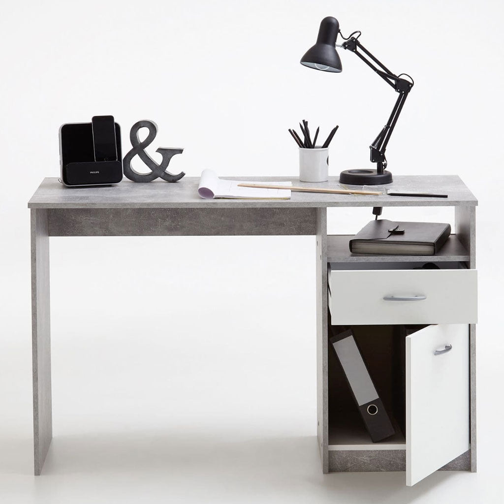 Wooden Desk for Home And Office With 1 Door 1 Drawer - Rama