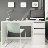 Wooden Desk for Home And Office With 1 Door 2 Drawers - Santiago