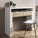 Wooden Desk 98cm Wide for Home And Office With 2 Drawers - Turina