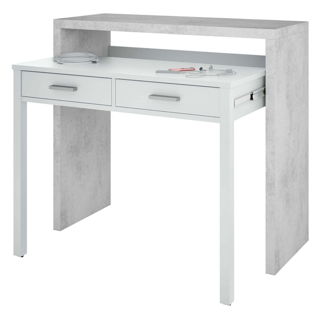 Wooden Desk for Home And Office With 2 Drawers - Turina