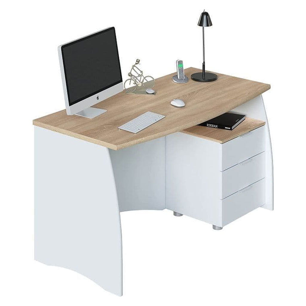 Wooden Desk for Home And Office With 3 Drawers - Orem