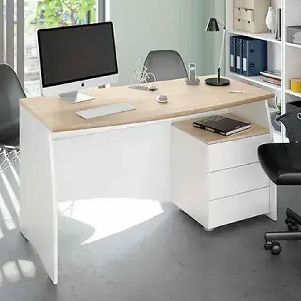 Wooden Desk for Home And Office With 3 Drawers - Orem