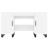 Wooden Desk for Home And Office With Black Handles - Vantage Home