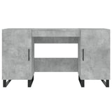 Wooden Desk for Home And Office With Black Handles - Vantage Home