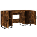Wooden Desk for Home And Office With Black Handles - Vantage Home