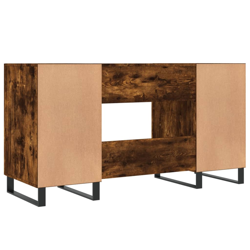Wooden Desk for Home And Office With Black Handles - Vantage Home