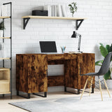 Wooden Desk for Home And Office With Black Handles - Vantage Home