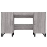 Wooden Desk for Home And Office With Black Handles - Vantage Home