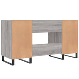 Wooden Desk for Home And Office With Black Handles - Vantage Home
