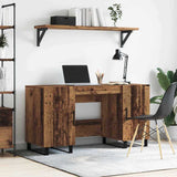Wooden Desk for Home And Office With Black Handles - Vantage Home