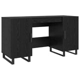 Wooden Desk for Home And Office With Black Handles - Vantage Home