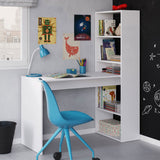 Wooden Desk for Home And Office With Bookcase - Dublin