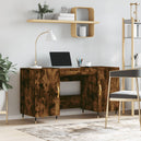 Wooden Desk for Home And Office With Gold Handles - Vantage Home