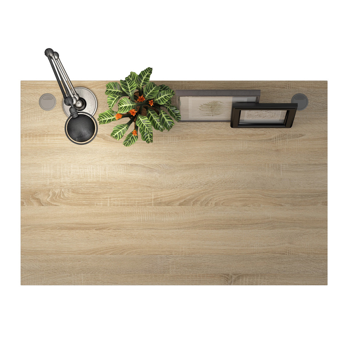 Wooden Desk for Home And Office 120cm Wide in Oak - Prima