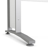 Wooden Desk for Home And Office 120cm Wide in White - Prima