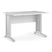 Wooden Desk for Home And Office 120cm Wide in White - Prima