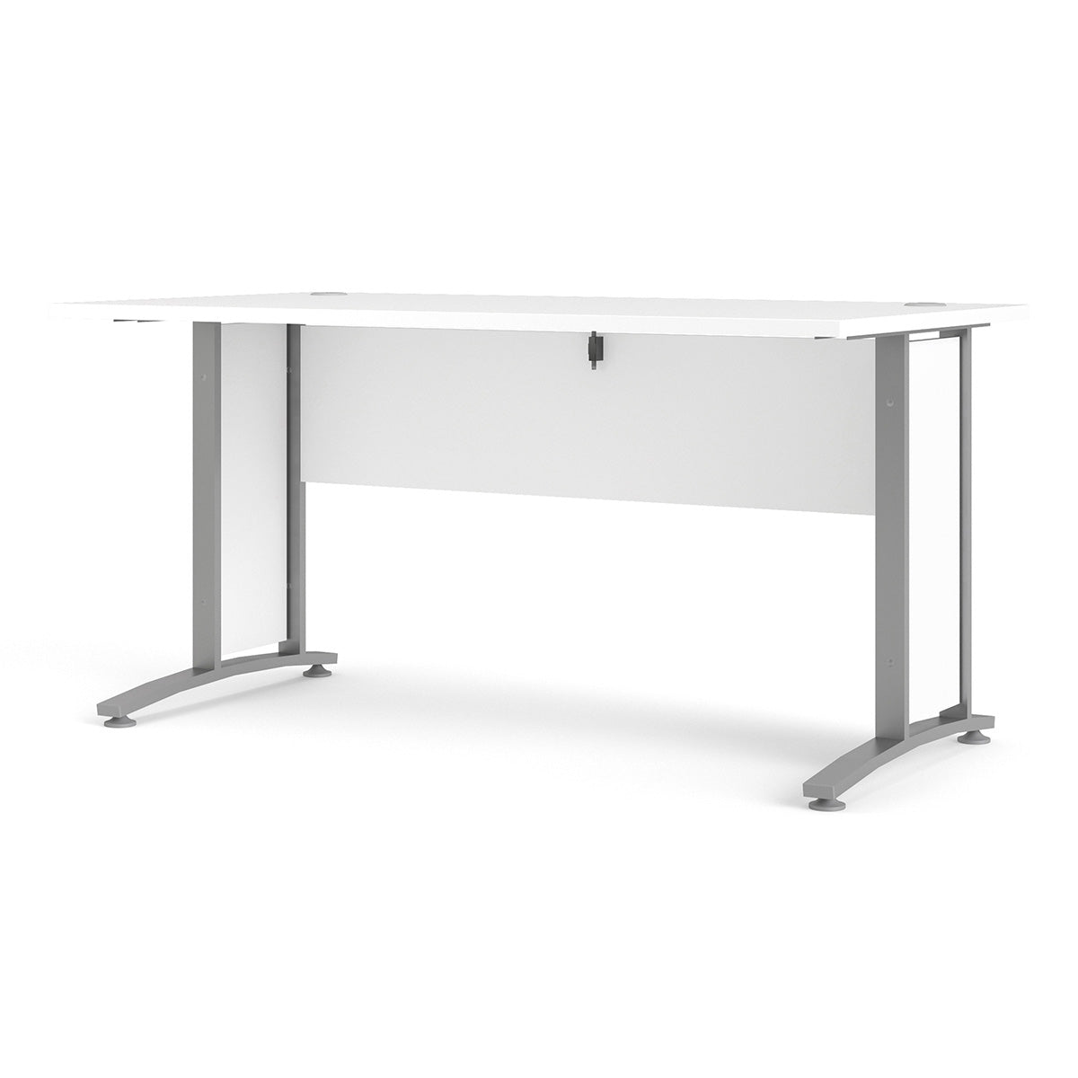 Wooden Desk for Home And Office 150cm Wide in White - Prima