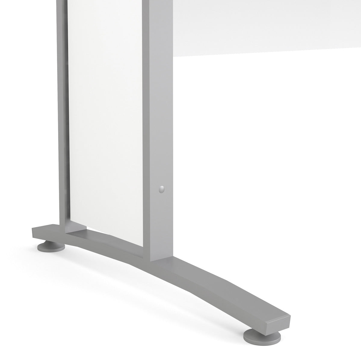 Wooden Desk for Home And Office 150cm Wide in White - Prima