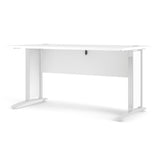 Wooden Desk for Home And Office 150cm Wide in White - Prima