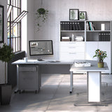 Wooden Desk for Home And Office 150cm Wide in White - Prima