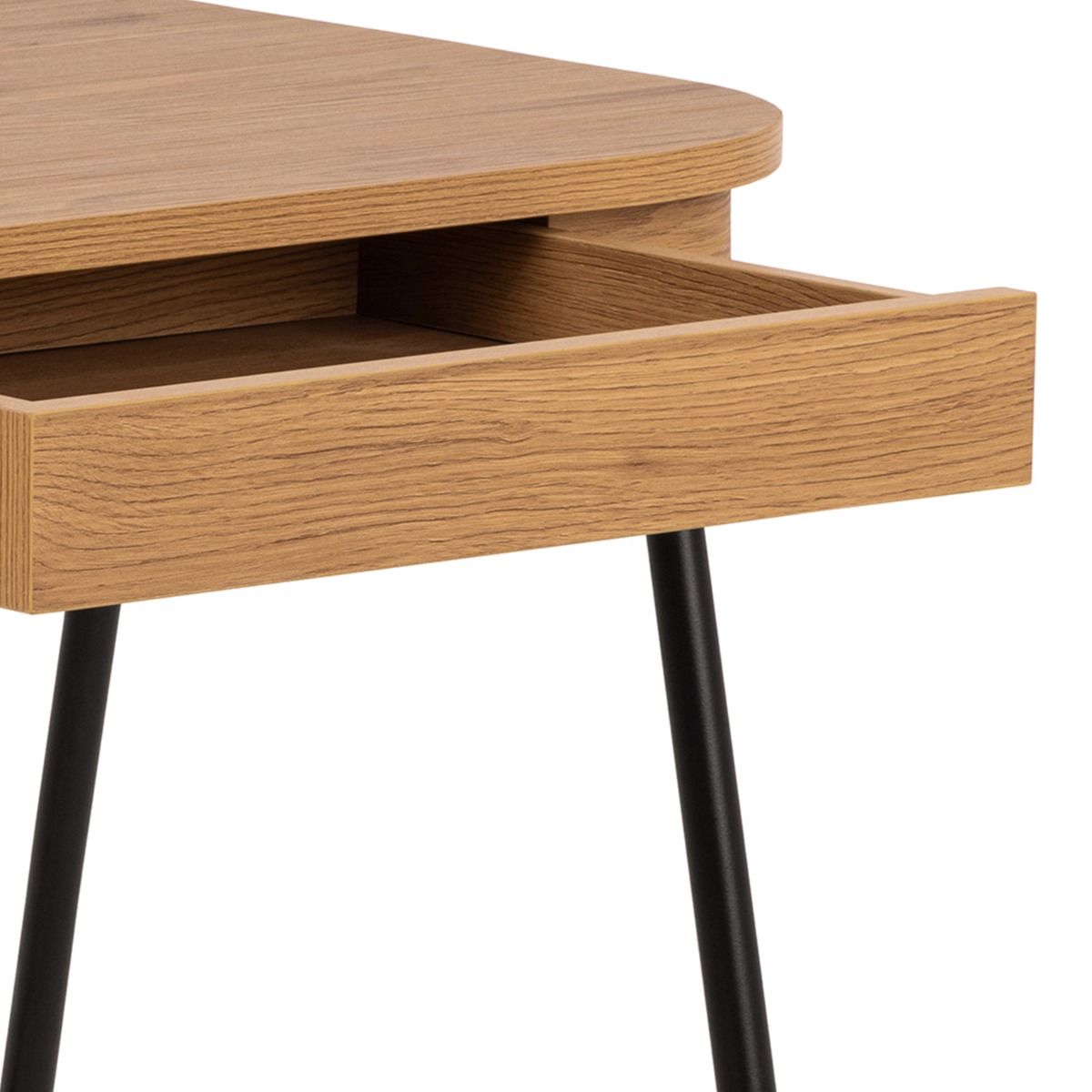 Wooden Desk for Home And Office With 2 Drawers - Blueton