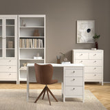 Wooden Desk for Home And Office With 3 Drawers - Madrid