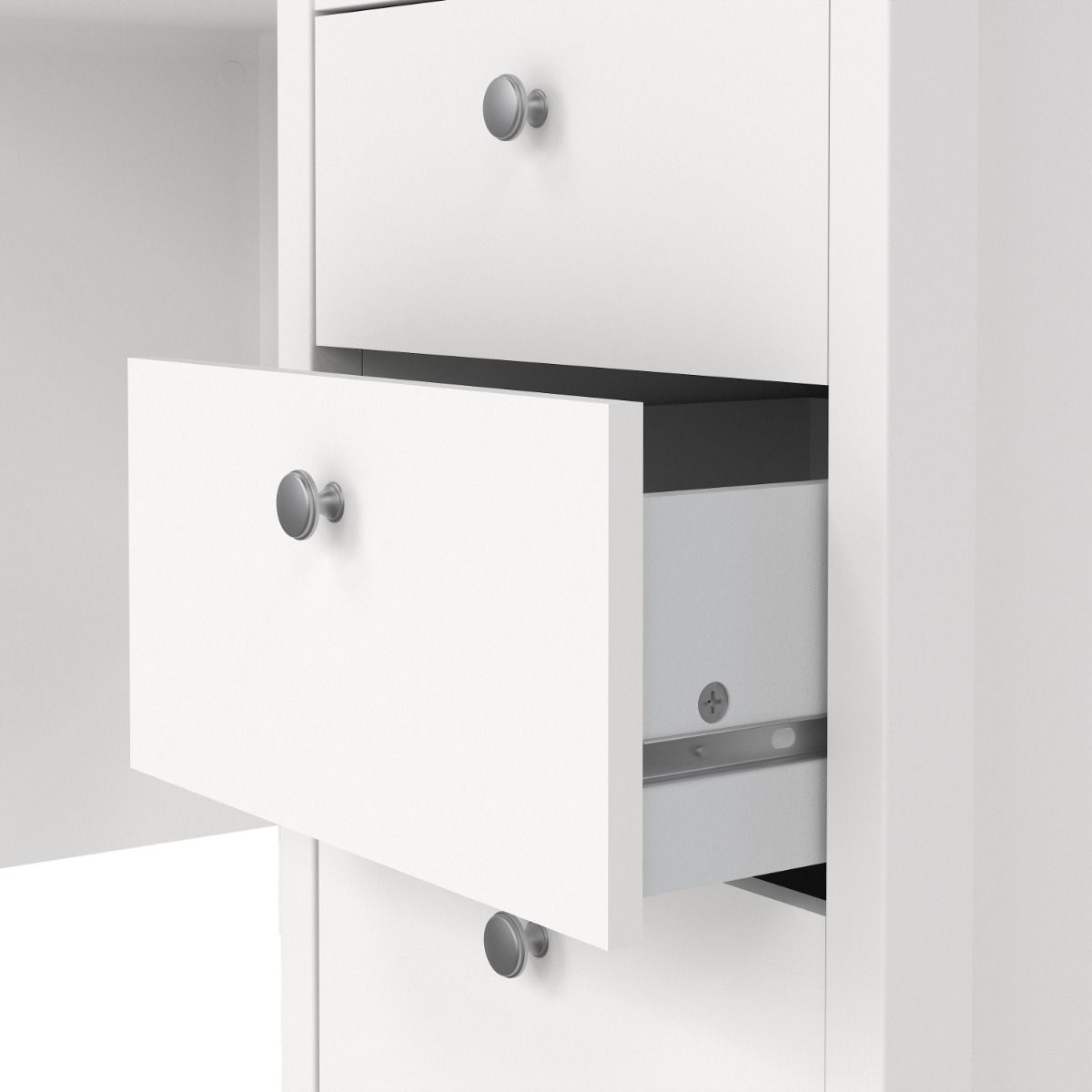 Wooden Desk for Home And Office With 3 Drawers - Madrid
