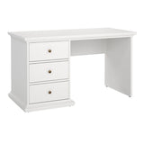 Wooden Desk for Home And Office With 3 Drawers - Paris