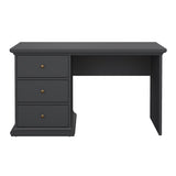 Wooden Desk for Home And Office With 3 Drawers - Paris