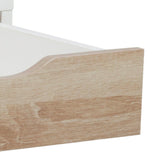 Wooden Desk for Home And Office With 3 Oak Drawers - Neptun