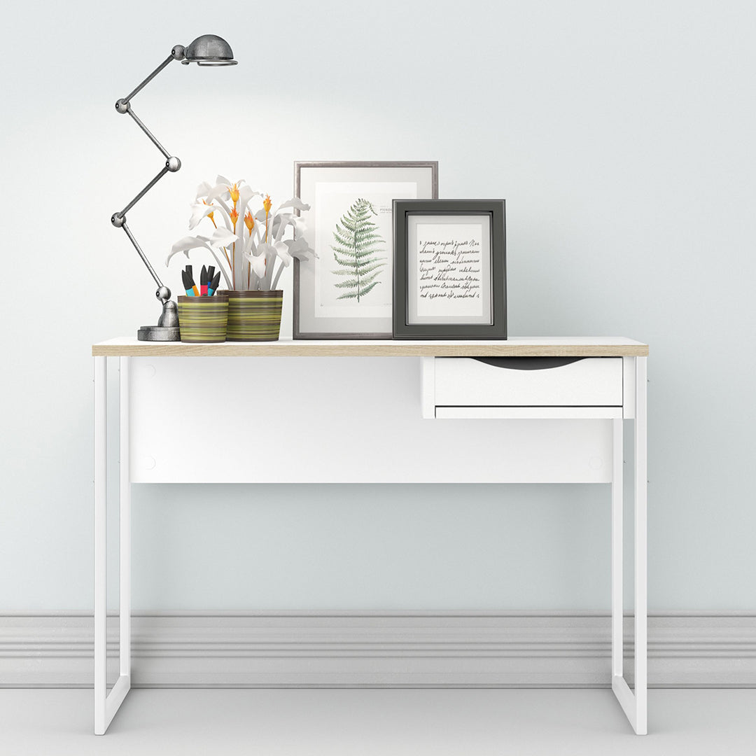 Wooden Desk for Home And Office With 1 Drawer - Function Plus